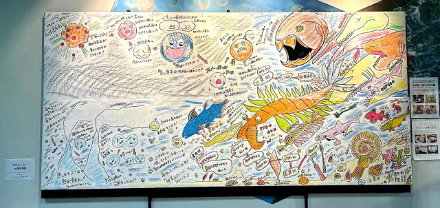 廃材活用！ずかんくんの大型イラスト公開 | イベント
