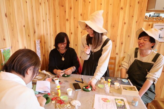 （こびとの農園）農作物のミニ講座とつまみ細工ワークショップ | イベント